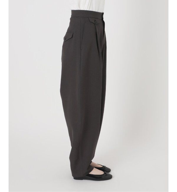 IENA LA BOUCLE「IENA LA BOUCLE カーブボリュームパンツ」|スラックス|