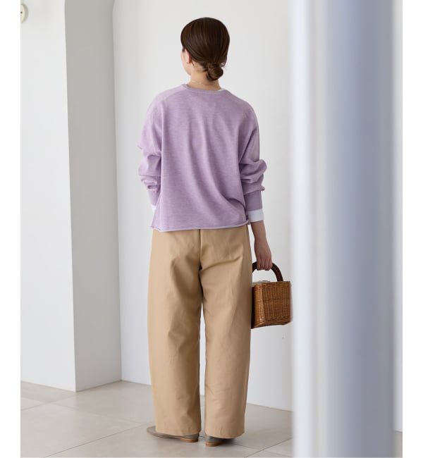 IENA「ダブルクロスバレルパンツ」|その他|