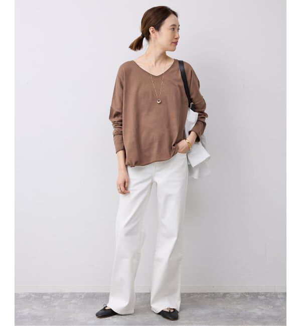 SLOBE IENA「ERISILK Mixオーバーニット」|ニット・セーター|