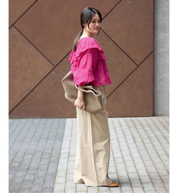 IENA「《予約》ラミーティアードブラウス」|シャツ・ブラウス|