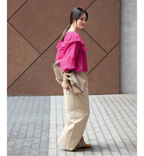 IENA「《予約》ラミーティアードブラウス」|シャツ・ブラウス|