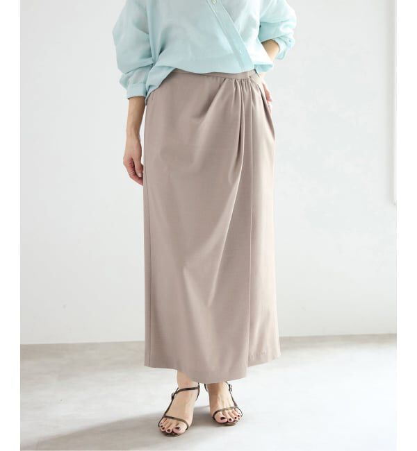 IENA「《予約》アシンメトリーIラインスカート」|スカート|