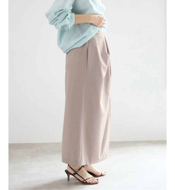 IENA「《予約》アシンメトリーIラインスカート」|スカート|