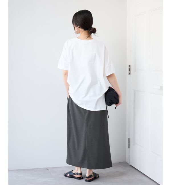 IENA「《予約》アシンメトリーIラインスカート」|スカート|