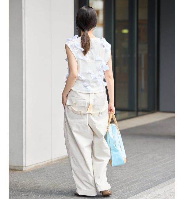 IENA「《予約》PEACEFUL DAYS/ピースフルデイズ サスペンダーPT パンツ」|その他|