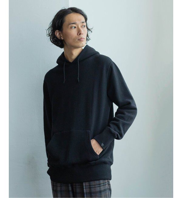 EDIFICE「【LOOPWHEELER for LOWERCASE】ツリアミウールルーズフーディー」|パーカー|