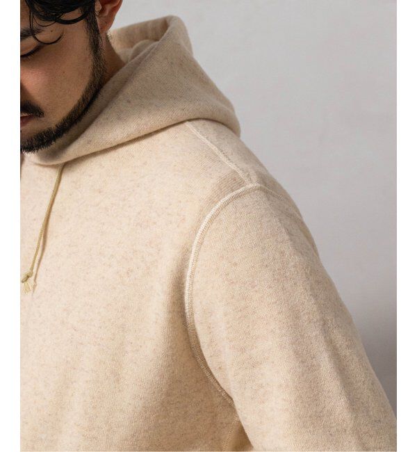 EDIFICE「【LOOPWHEELER for LOWERCASE】ツリアミウールルーズフーディー」|パーカー|