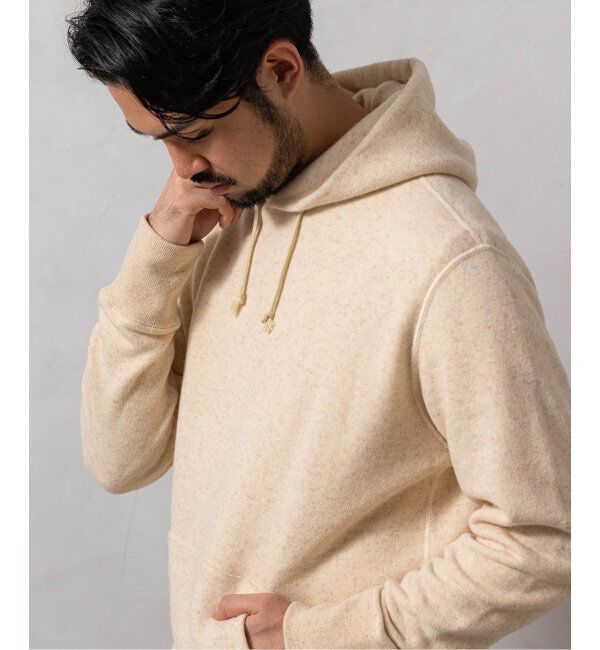 EDIFICE「【LOOPWHEELER for LOWERCASE】ツリアミウールルーズフーディー」|パーカー|