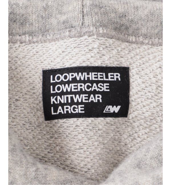 EDIFICE「【LOOPWHEELER for LOWERCASE】ツリアミウールルーズフーディー」|パーカー|