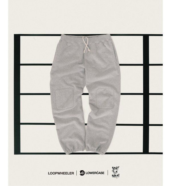 EDIFICE「【LOOPWHEELER for LOWERCASE &times; POGGYTHEMAN】別注 スウェットパンツ」|その他|グレーB