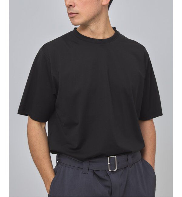 EDIFICE「E. SILK MIX JQ NECK Tシャツ」|Tシャツ・カットソー|