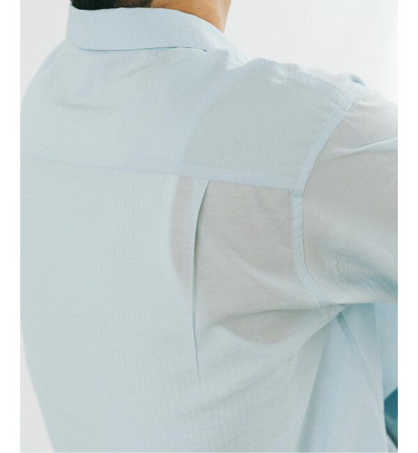 EDIFICE「シアー バンブー 8分袖 レギュラーシャツ」|シャツ・ブラウス|