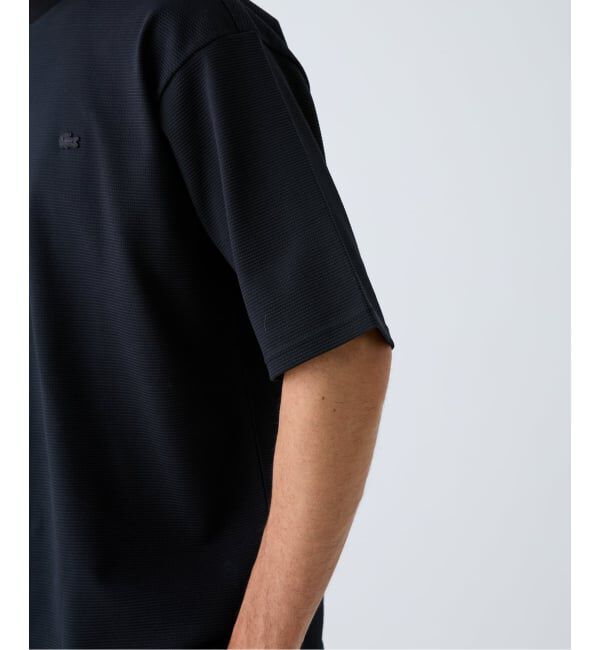 EDIFICE「《予約》LACOSTE(ラコステ) 別注 ニット Tシャツ」|Tシャツ・カットソー|