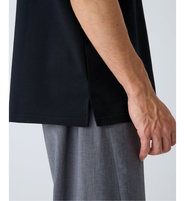 EDIFICE「《予約》LACOSTE(ラコステ) 別注 ニット Tシャツ」|Tシャツ・カットソー|