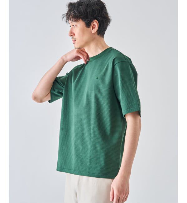 EDIFICE「《予約》LACOSTE(ラコステ) 別注 ニット Tシャツ」|Tシャツ・カットソー|