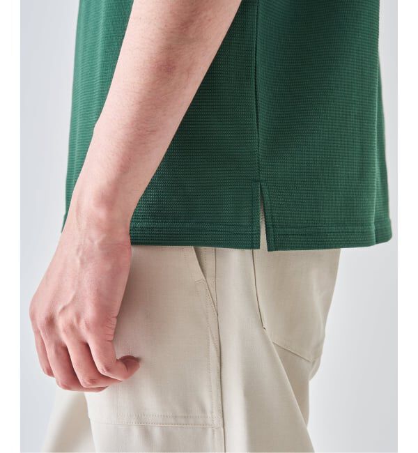 EDIFICE「《予約》LACOSTE(ラコステ) 別注 ニット Tシャツ」|Tシャツ・カットソー|