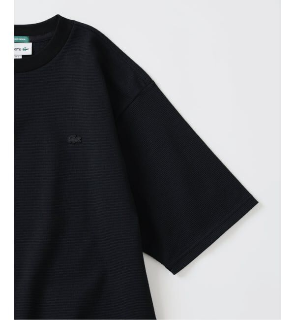 EDIFICE「《予約》LACOSTE(ラコステ) 別注 ニット Tシャツ」|Tシャツ・カットソー|