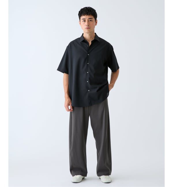 EDIFICE「ウール ショートスリーブ レギュラー シャツ」|シャツ・ブラウス|