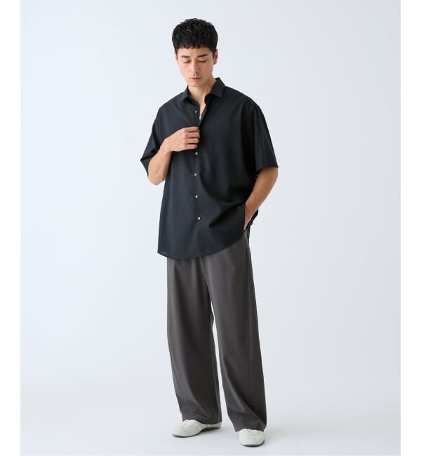 EDIFICE「ウール ショートスリーブ レギュラー シャツ」|シャツ・ブラウス|