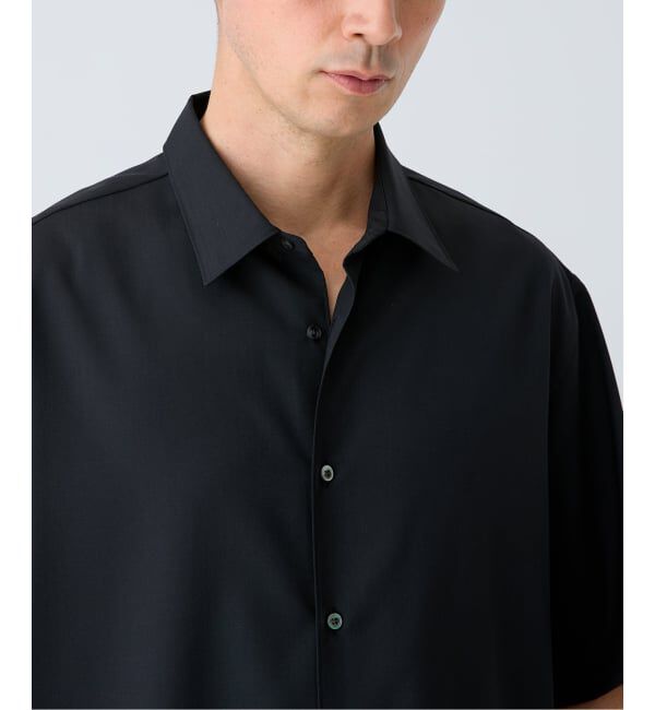 EDIFICE「ウール ショートスリーブ レギュラー シャツ」|シャツ・ブラウス|