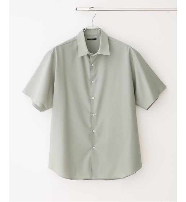 EDIFICE「ウール ショートスリーブ レギュラー シャツ」|シャツ・ブラウス|ナチュラル