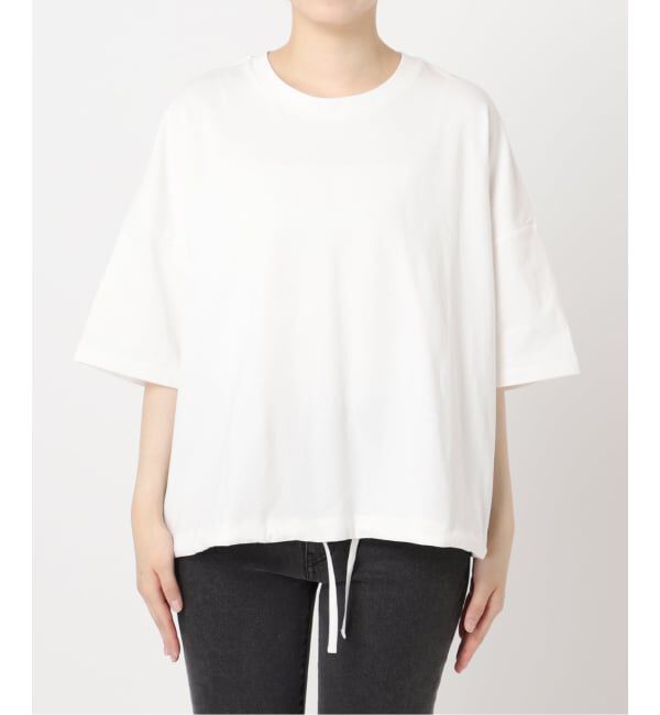 JOURNAL STANDARD relume「《追加5》ギャザーヘムショートスリーブTシャツ」|Tシャツ・カットソー|