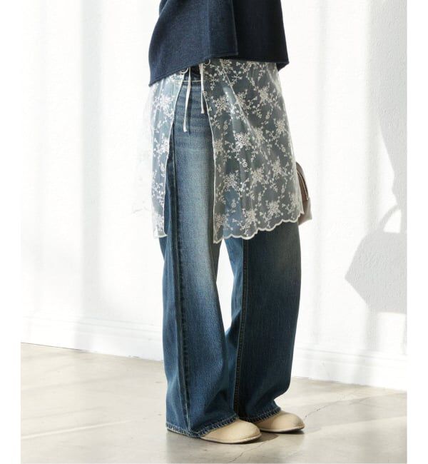 JOURNAL STANDARD「【DUNST/ダンスト】NEEDLEWORK LAYERING SKIRT」|スカート|