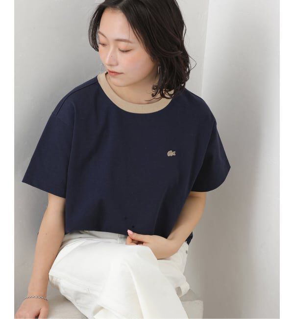 JOURNAL STANDARD relume「別注【LACOSTE/ラコステ】リンガーTシャツ」|Tシャツ・カットソー|