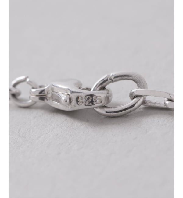 Spick and Span「【SAMH by LILAS】 フレンチタイルチェーンブレスレット SV」|ブレスレット・バングル|