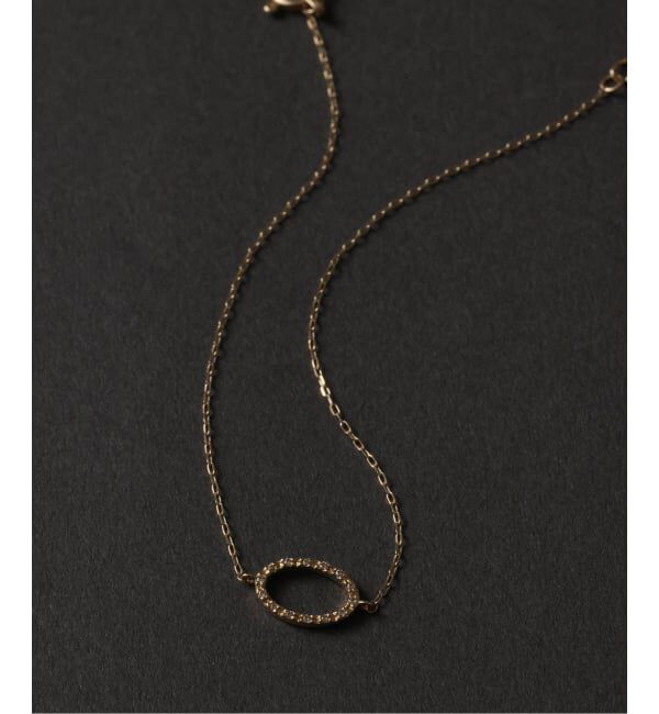 Lilas by Spick&Span「オーバルダイヤブレスレット K10」|ブレスレット・バングル|