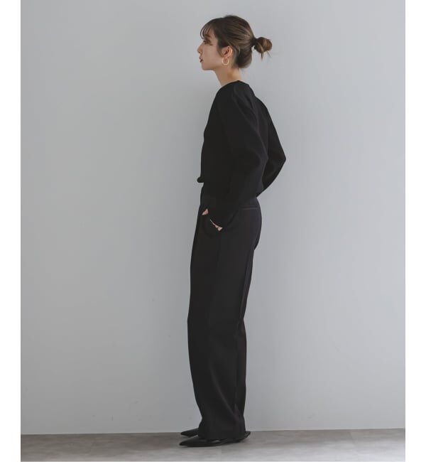 NOBLE「ELENI/エルニ ショルダーパッドVネックニット」|ニット・セーター|