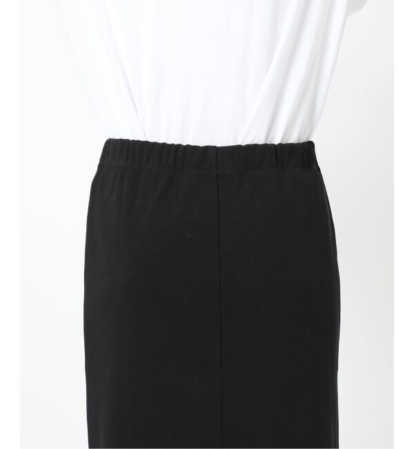 Spick and Span「《追加予約》CO/PEリブタイトスカート」|スカート|