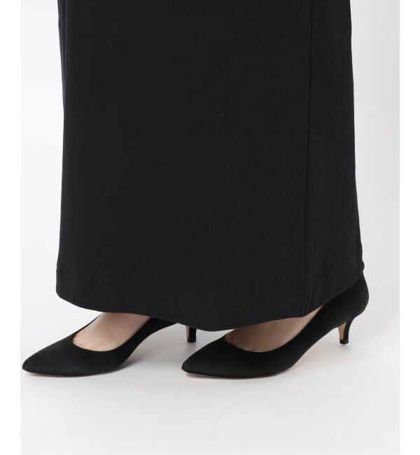 Spick and Span「《追加予約》CO/PEリブタイトスカート」|スカート|