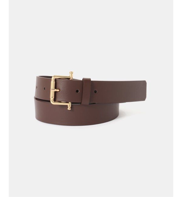  「【LEFIJE/レフィエ】レザーベルト」|ベルト|ブラウン