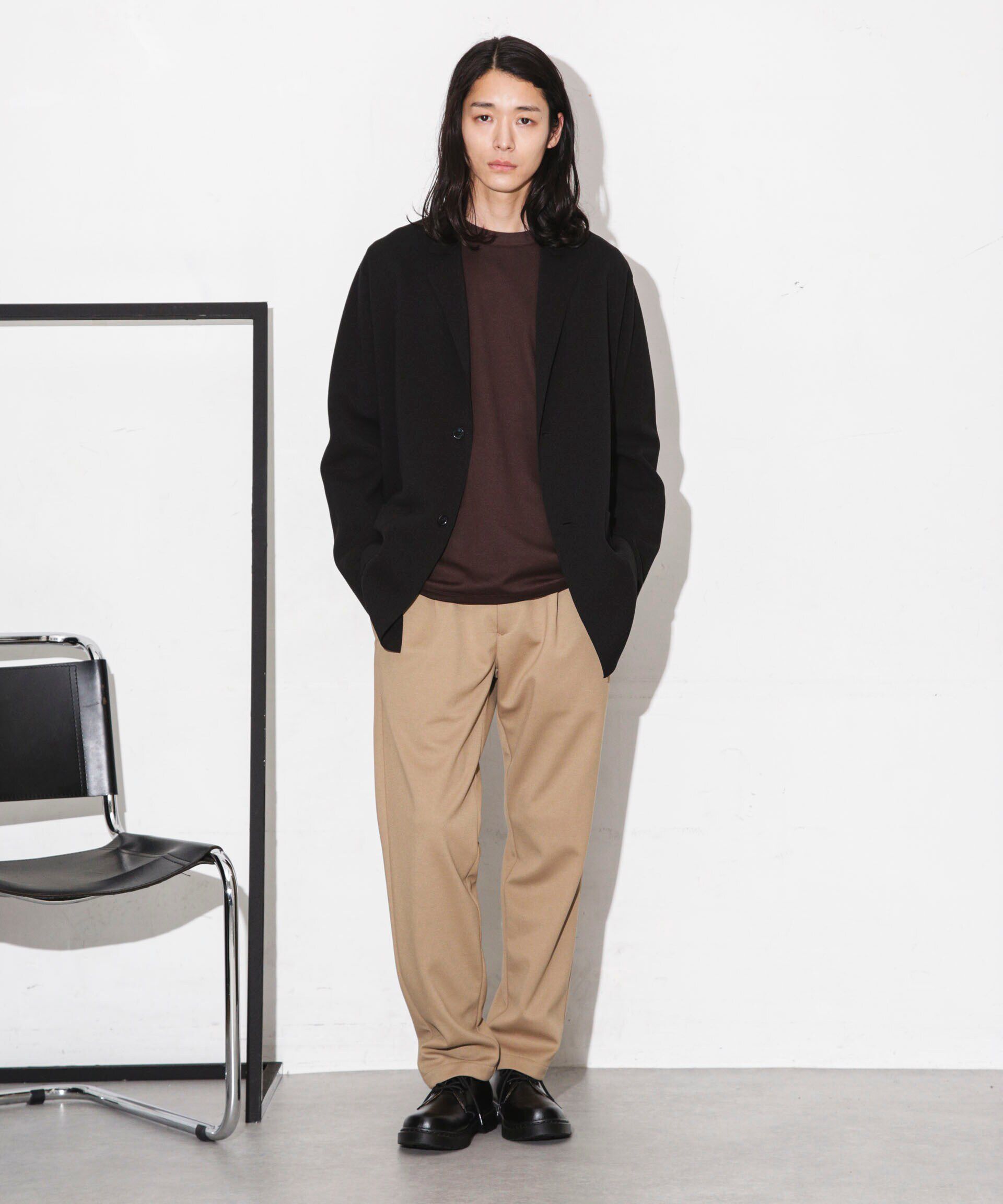 nano･universe「｢ESSENTIAL LINE｣ミラノリブジャケット」|テーラードジャケット|