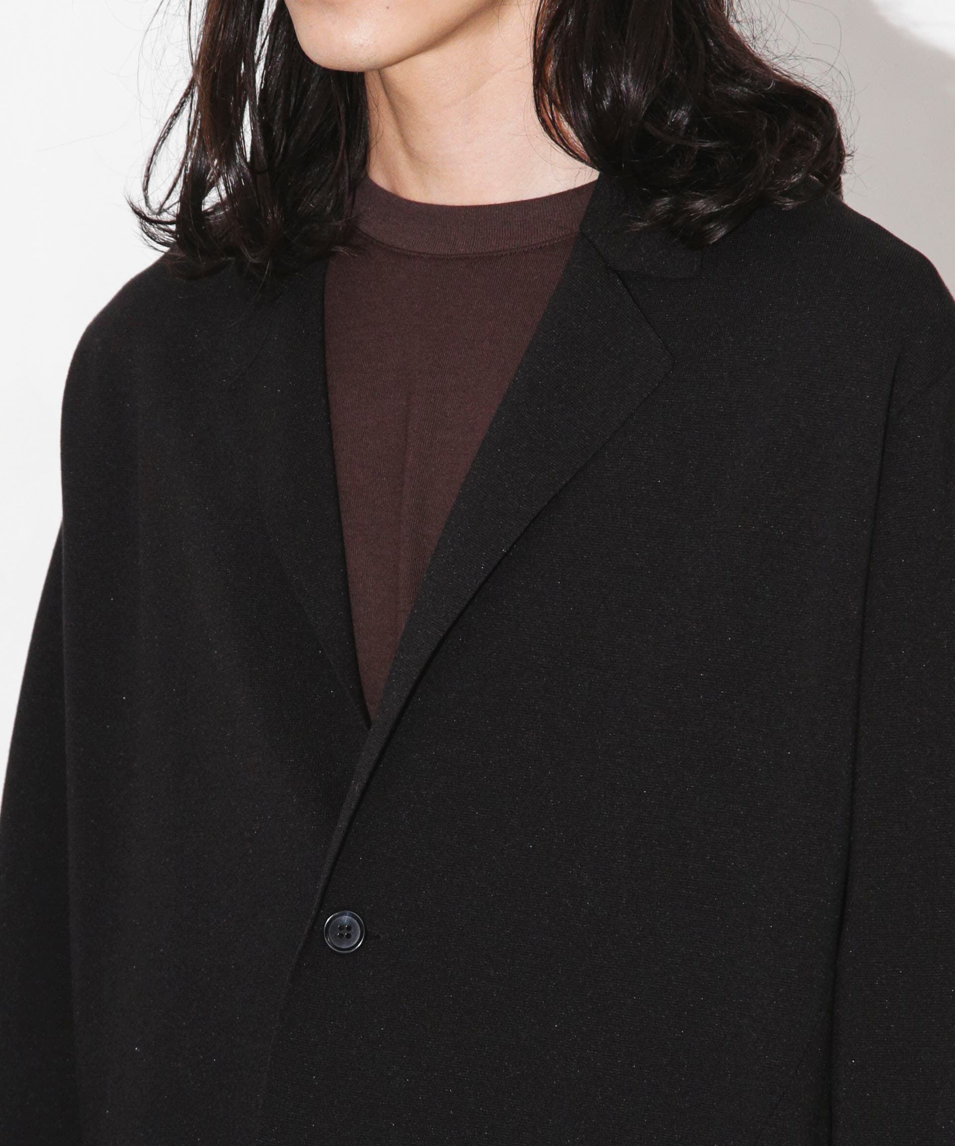 nano･universe「｢ESSENTIAL LINE｣ミラノリブジャケット」|テーラードジャケット|