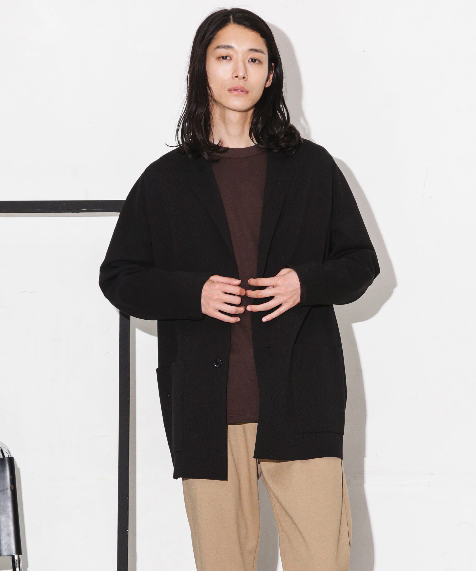 nano･universe「｢ESSENTIAL LINE｣ミラノリブジャケット」|テーラードジャケット|