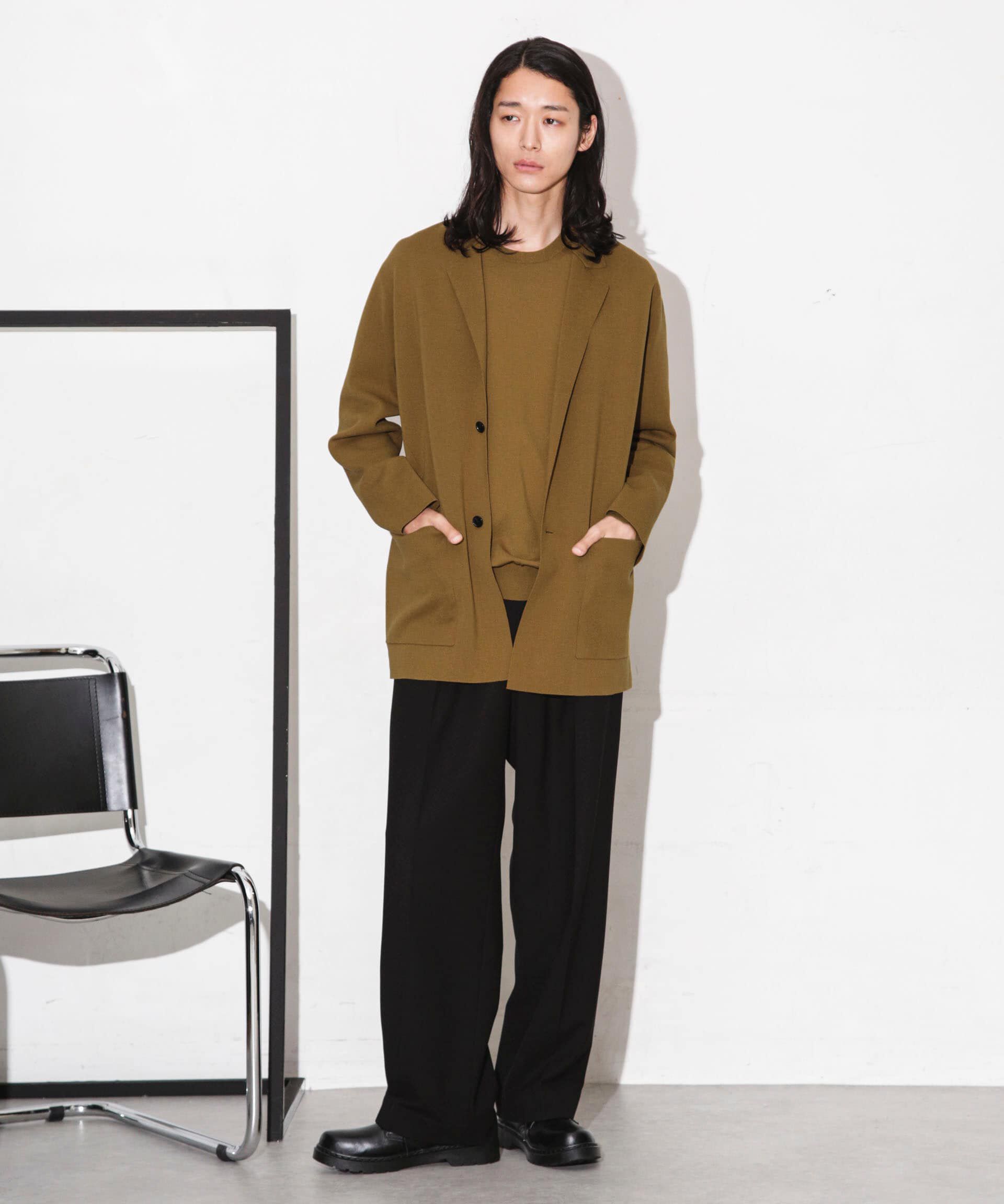 nano･universe「｢ESSENTIAL LINE｣ミラノリブジャケット」|テーラードジャケット|