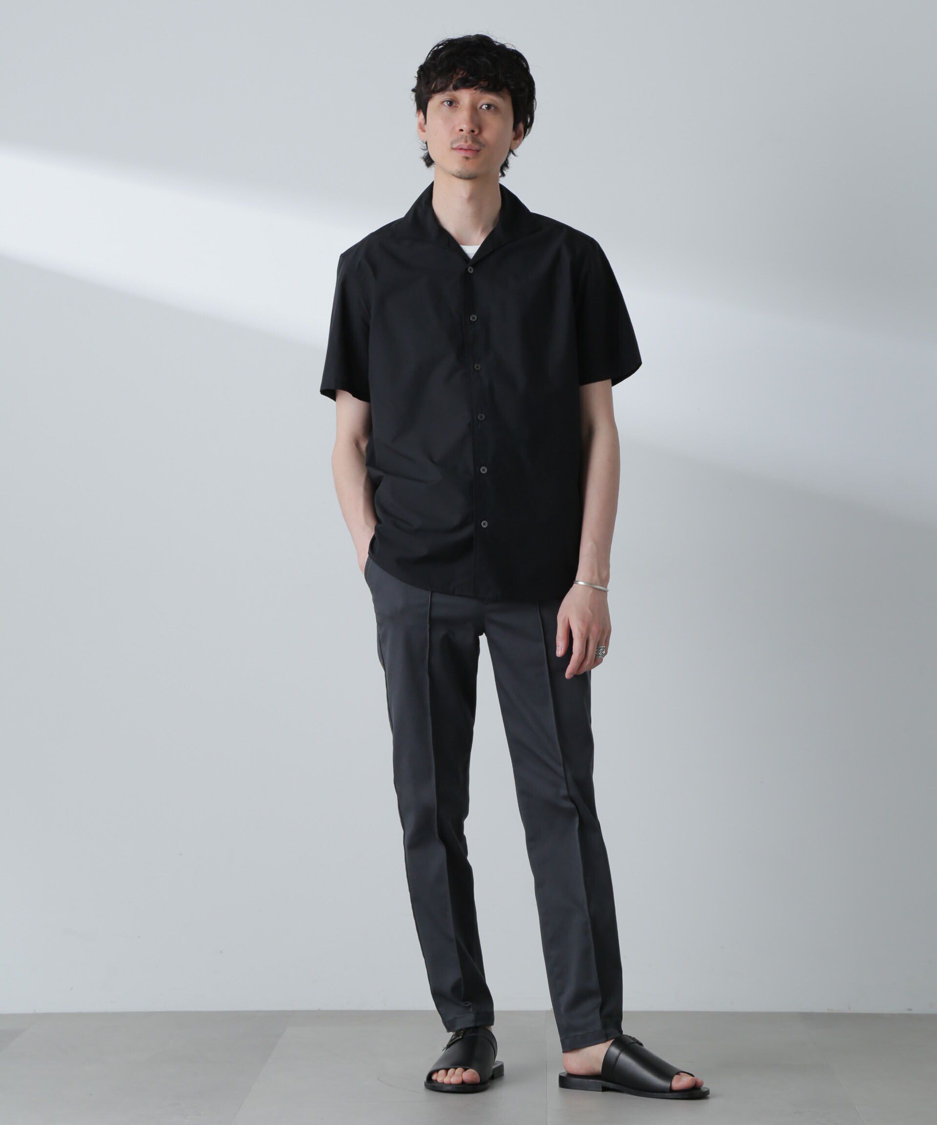 nano･universe「「MC」coveross(R)カッタウェイカラーシャツ(セットアップ可)」|シャツ・ブラウス|