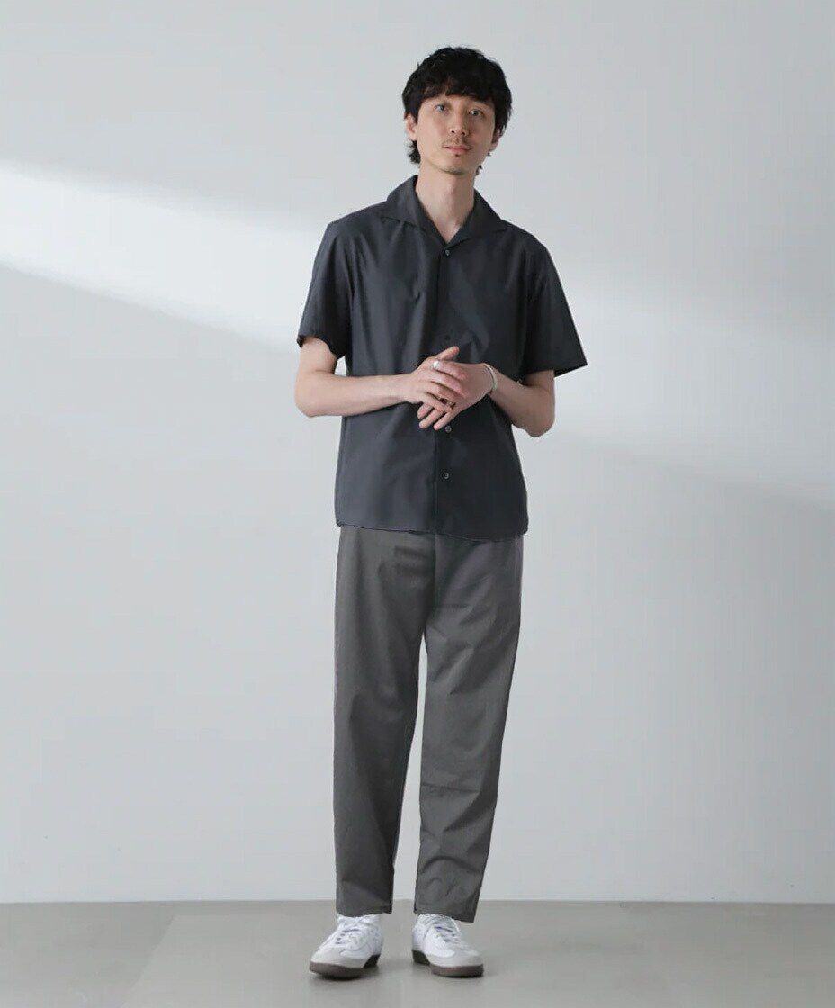 nano･universe「「MC」coveross(R)カッタウェイカラーシャツ(セットアップ可)」|シャツ・ブラウス|