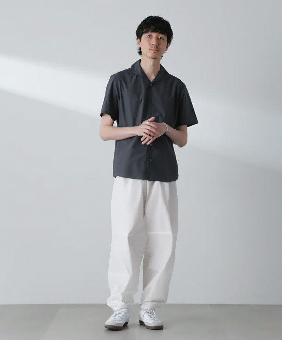 nano･universe「「MC」coveross(R)カッタウェイカラーシャツ(セットアップ可)」|シャツ・ブラウス|