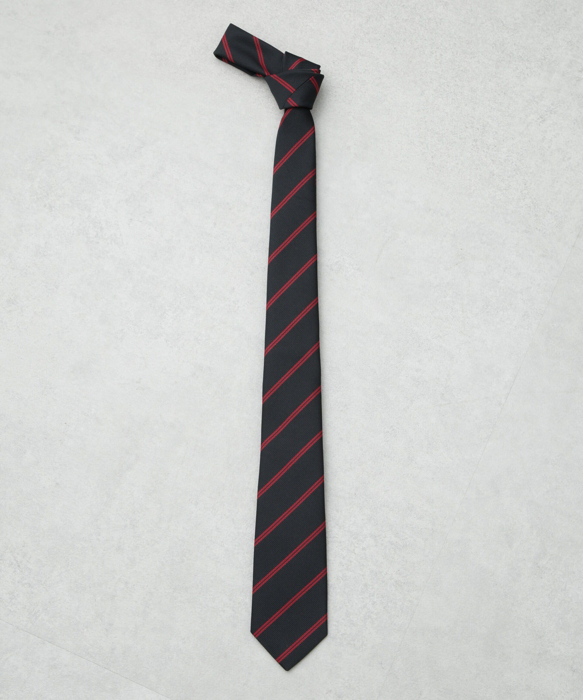 nano･universe「京都ウォッシャブルストライプネクタイ1」|ネクタイ・蝶ネクタイ|パターン1