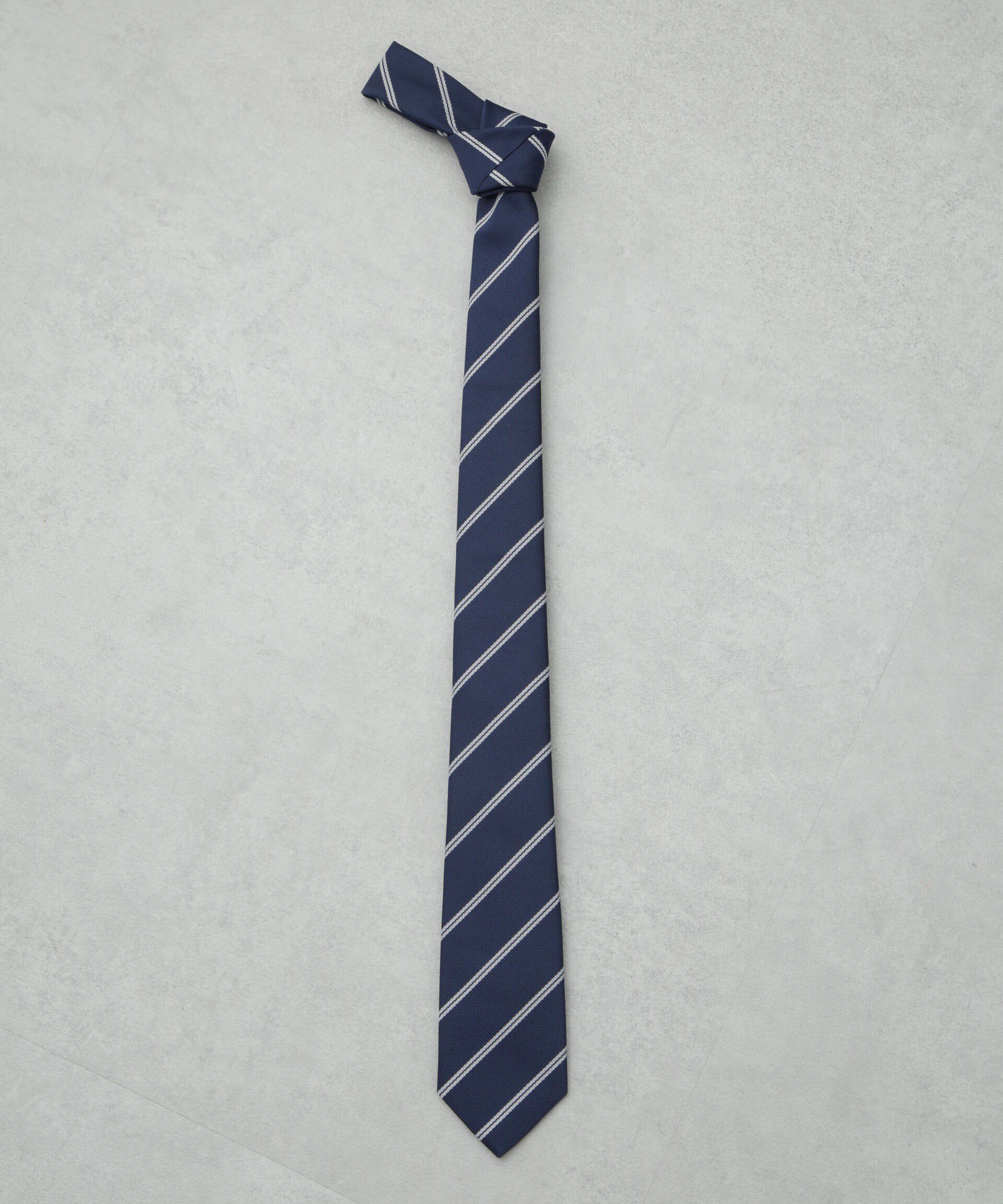 nano･universe「京都ウォッシャブルストライプネクタイ1」|ネクタイ・蝶ネクタイ|パターン21