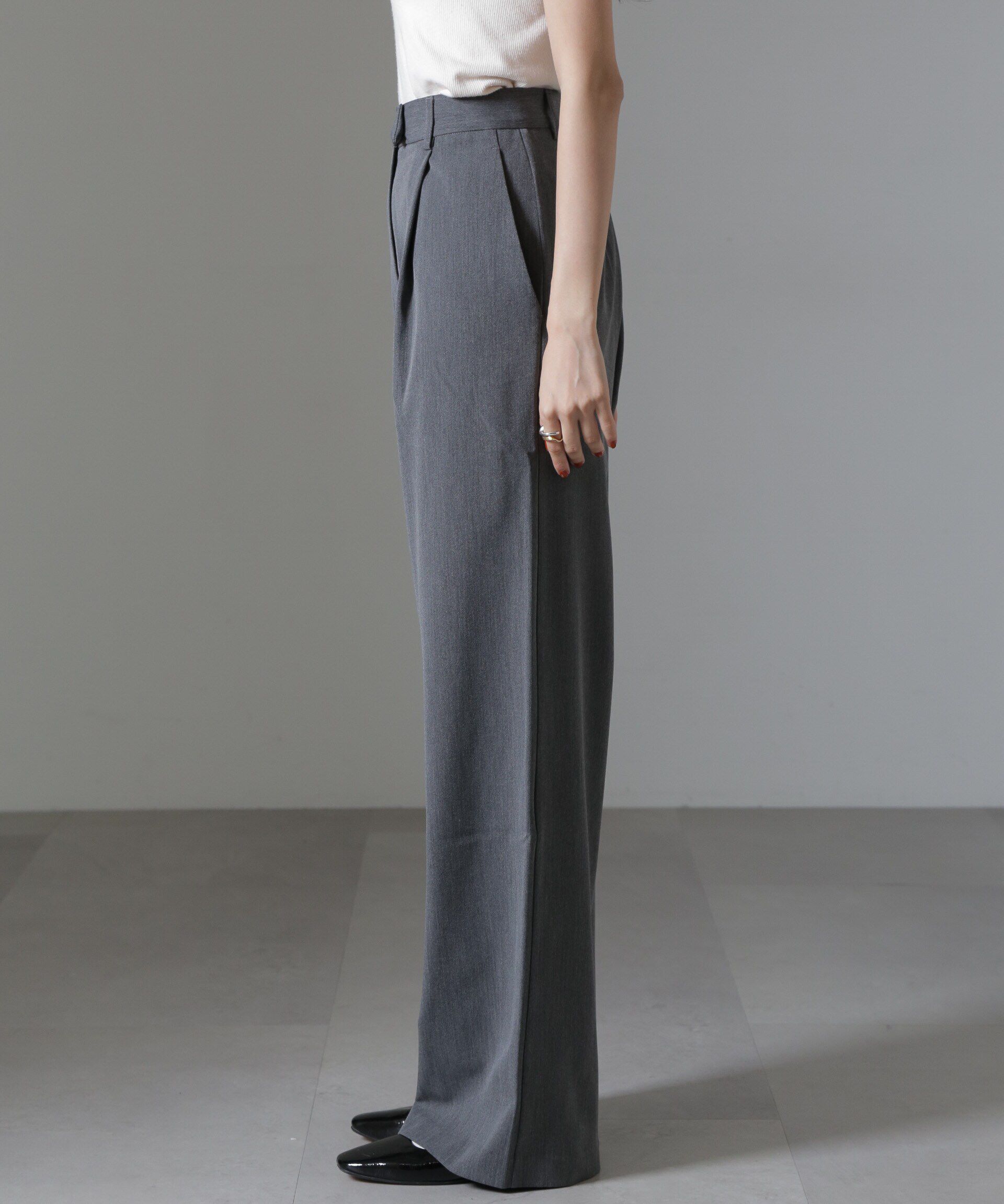 nano･universe「RITA ROW/MUGA PANTS」|チノ|