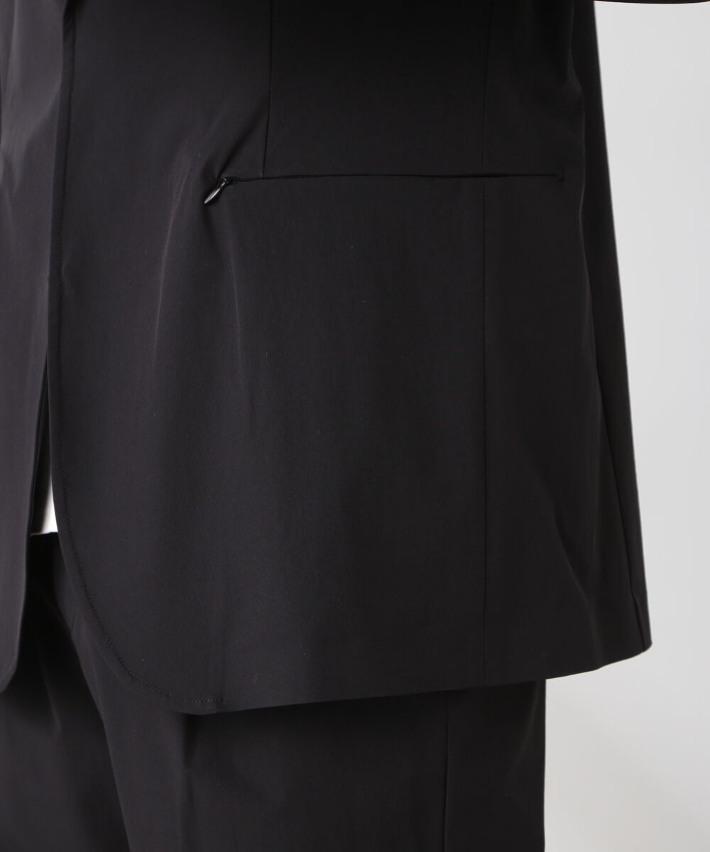 nano･universe「｢EVERLAST｣ テクニカルナイロンジャケット（セットアップ可）」|テーラードジャケット|