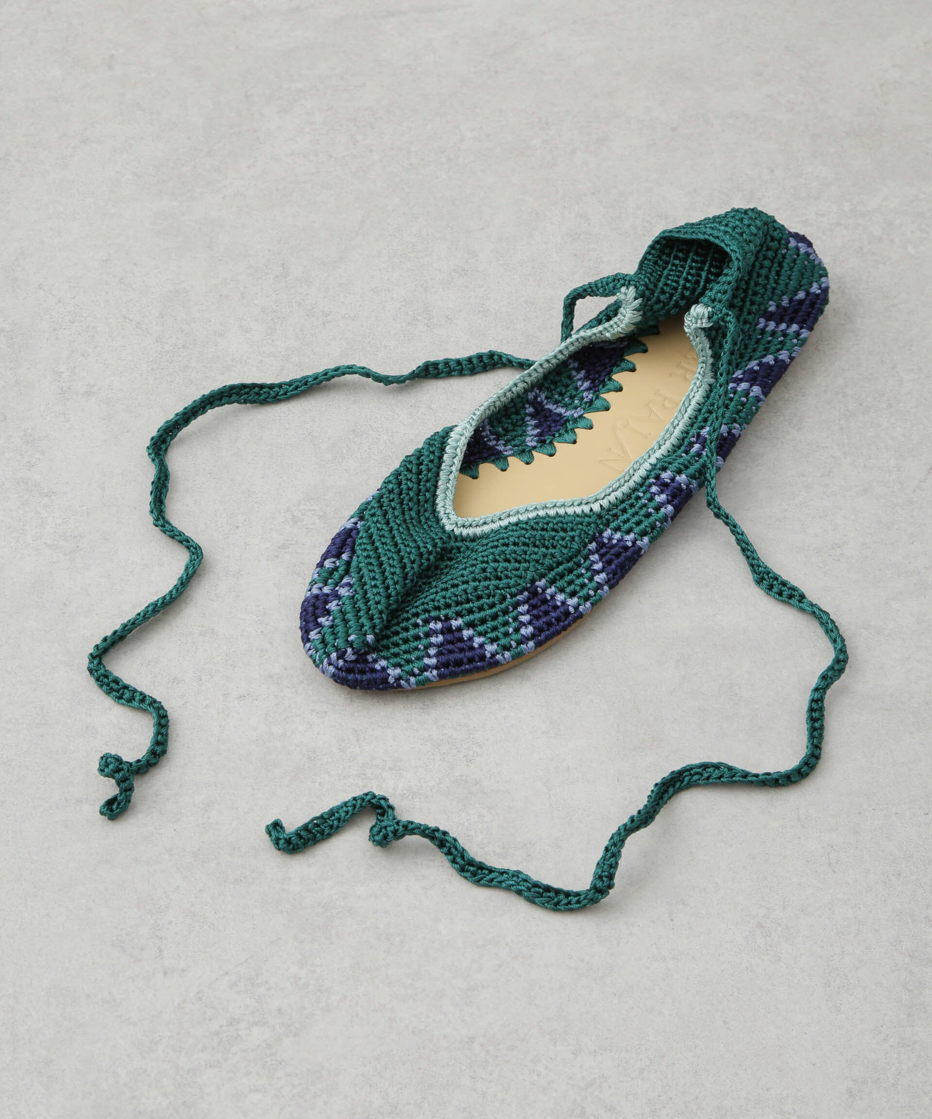 nano･universe「AFTER RAIN/TIE UP シューズ グリーン」|ビジネス・ドレスシューズ|