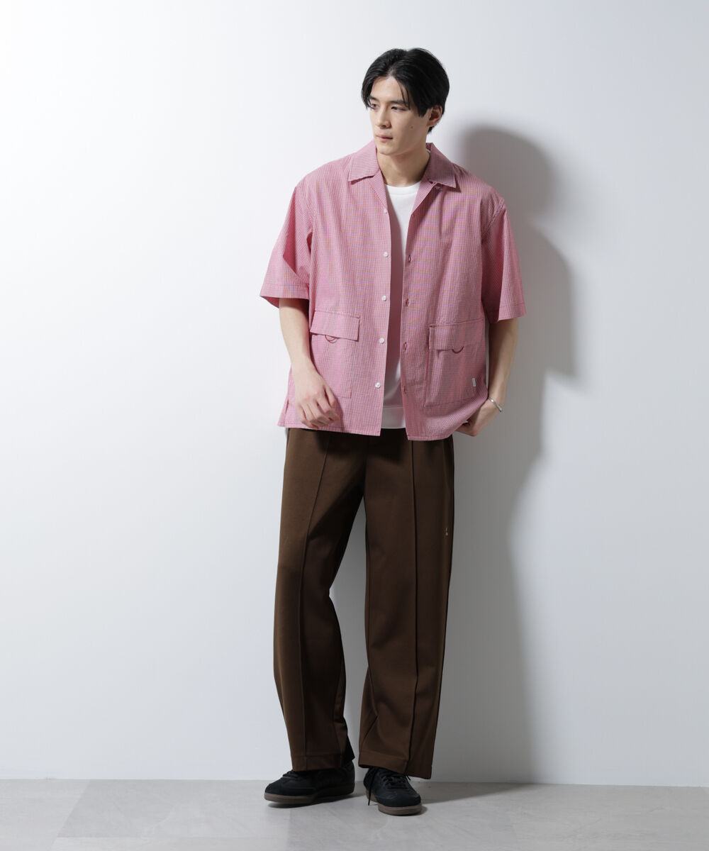 nano･universe「「NJ/CLUB」ドレストラベルトラウザーズ」|チノ|