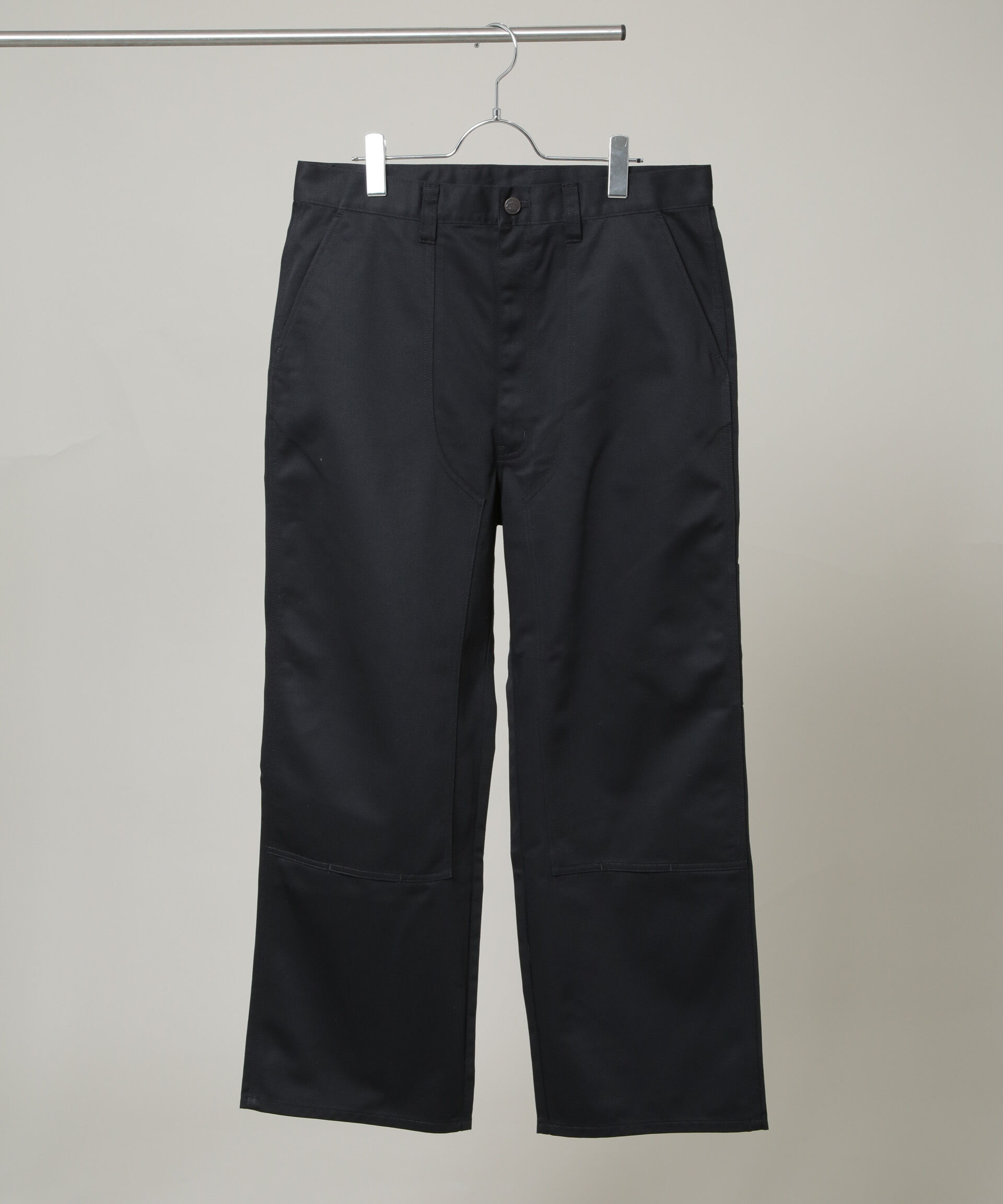nano･universe「Dickies/別注 ダブルニー パンツ」|チノ|ブラック