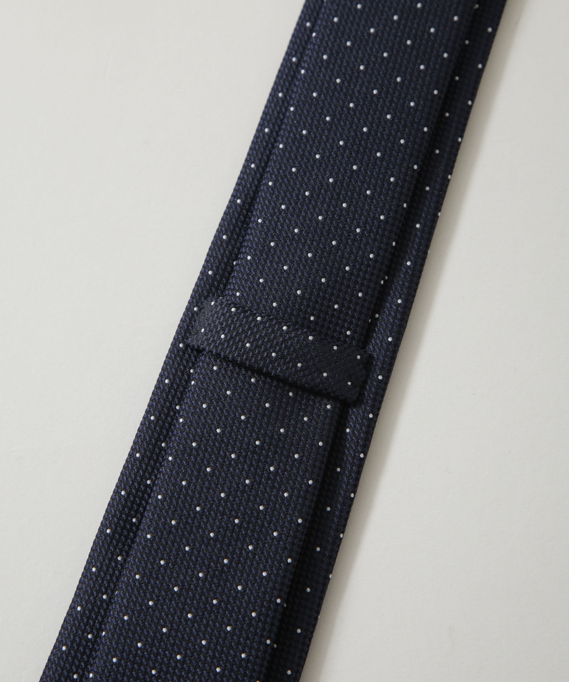 nano･universe「京都西陣ウォッシャブルピンドットネクタイ」|ネクタイ・蝶ネクタイ|