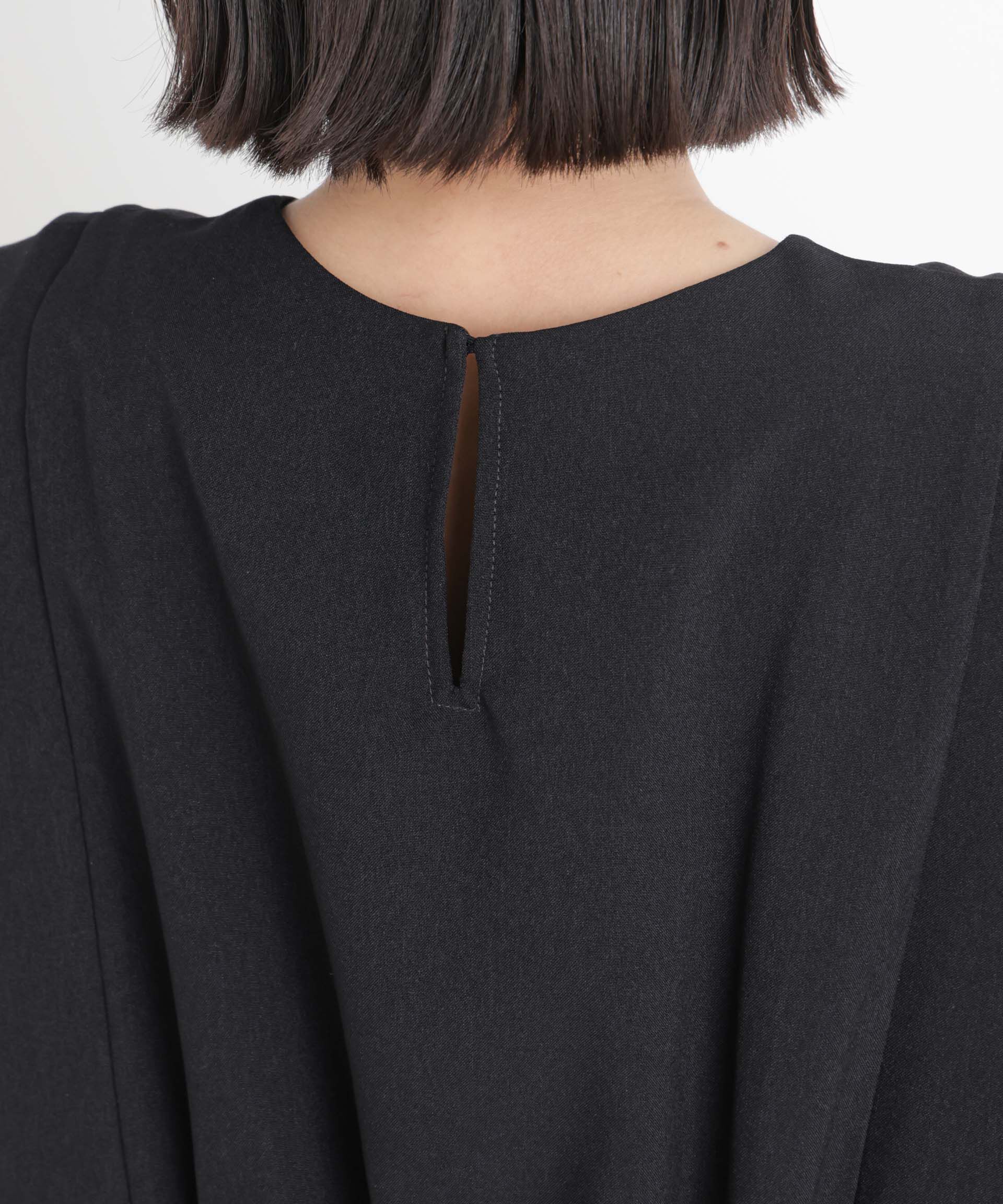 nano･universe「サイドリボンデザインノースリーブワンピース」|ワンピース|